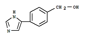 [4-(1H-imidazol-4-yl)-phenyl ]-methanol Structure,328547-42-8Structure