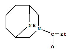 3,9-Diazabicyclo[3.3.1]nonane,3-(1-oxopropyl)-(9ci) Structure,328899-05-4Structure