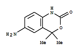 2H-3,1-benzoxazin-2-one,6-amino-1,4-dihydro-4,4-dimethyl-(9ci) Structure,328955-86-8Structure