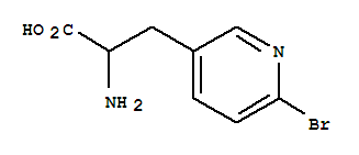 3-Pyridinepropanoicacid,-alpha--amino-6-bromo-(9ci) Structure,32938-58-2Structure