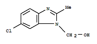 1H-benzimidazole-1-methanol ,6-chloro-2-methyl-(9ci) Structure,329694-87-3Structure