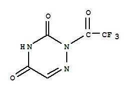 1,2,4-Triazine-3,5(2h,4h)-dione,2-(trifluoroacetyl)-(9ci) Structure,329709-82-2Structure