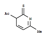 Ethanone,1-(2,3-dihydro-6-methyl-2-thioxo-3-pyridinyl)-(9ci) Structure,329709-95-7Structure