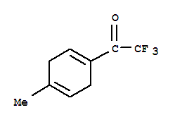 Ethanone,2,2,2-trifluoro-1-(4-methyl-1,4-cyclohexadien-1-yl)-(9ci) Structure,329915-27-7Structure