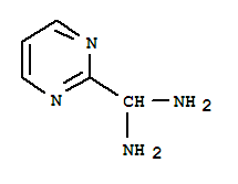 Methanediamine,1-(2-pyrimidinyl)-(9ci) Structure,329923-19-5Structure