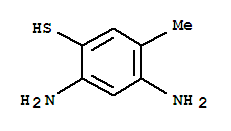 Benzenethiol ,2,4-diamino-5-methyl- Structure,329944-46-9Structure