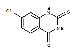 7-Chloro-2-mercaptoquinazolin-4(3h)-one Structure,33017-86-6Structure