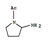 2-Pyrrolidinamine,1-acetyl-(9ci) Structure,330842-79-0Structure