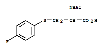 S-(4-fluorophenyl)mercapturic acid Structure,331-93-1Structure