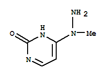 2(1H)-pyrimidinone, 4-(1-methylhydrazino)-(7ci,8ci,9ci) Structure,3310-45-0Structure