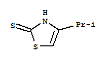 2(3H)-thiazolethione,4-(1-methylethyl)-(9ci)Structure,33120-79-5Structure 2(3H)-thiazolethione,4-(1-methylethyl)-(9ci) Structure,33120-79-5Structure