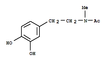 Acetamide,n-[2-(3,4-dihydroxyphenyl)ethyl ]-n-methyl-(9ci) Structure,331263-05-9Structure