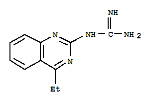 (9Ci)-(4-乙基-2-喹唑啉)-胍結(jié)構(gòu)式_331417-02-8結(jié)構(gòu)式