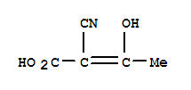 2-Butenoic acid, 2-cyano-3-hydroxy-(9ci) Structure,331627-93-1Structure