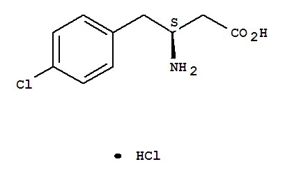 (S)-3-amino-4-(4-chlorophenyl)butyric acid hydrochloride Structure,331763-58-7Structure