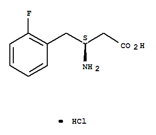 (S)-3-amino-4-(2-fluorophenyl)butyric acid hydrochloride Structure,331763-61-2Structure