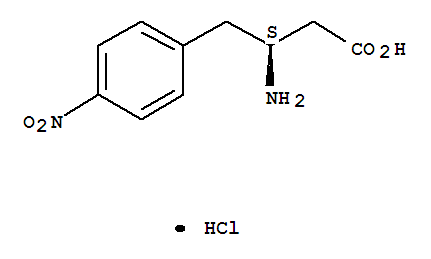 (S)-3-氨基-4-(4-硝基苯基)丁酸結(jié)構(gòu)式_331763-77-0結(jié)構(gòu)式