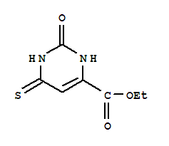 4-Pyrimidinecarboxylicacid,1,2,3,6-tetrahydro-2-oxo-6-thioxo-,ethylester(9ci) Structure,332025-18-0Structure