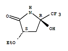 2-Pyrrolidinone,3-ethoxy-5-hydroxy-5-(trifluoromethyl)-,(3r,5s)-rel-(9ci) Structure,333339-81-4Structure