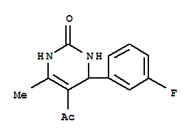 2(1H)-pyrimidinone,5-acetyl-4-(3-fluorophenyl)-3,4-dihydro-6-methyl-(9ci) Structure,333431-96-2Structure