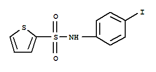 N-[2-thiophene]sulfonyl [4-iodo]aniline Structure,333434-63-2Structure