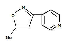 Pyridine,4-(5-methyl-3-isoxazolyl)-(8ci,9ci) Structure,33433-77-1Structure