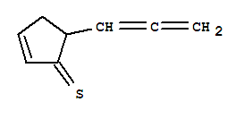 2-Cyclopentene-1-thione,5-(1,2-propadienyl)-(9ci) Structure,334474-71-4Structure