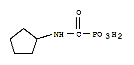 Phosphonic acid,[(cyclopentylamino)carbonyl ]-(9ci) Structure,334997-03-4Structure