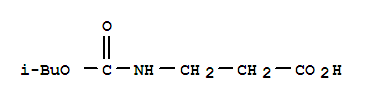 3-((Isobutoxycarbonyl)amino)propanoic acid Structure,335162-31-7Structure