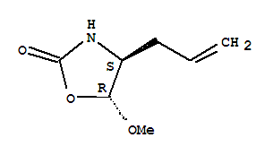 2-Oxazolidinone,5-methoxy-4-(2-propenyl)-,(4s,5r)-(9ci) Structure,335627-91-3Structure