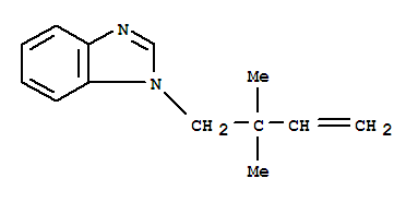 1H-benzimidazole,1-(2,2-dimethyl-3-butenyl)-(9ci) Structure,336106-25-3Structure