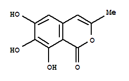 1H-2-benzopyran-1-one,6,7,8-trihydroxy-3-methyl-(9ci) Structure,33624-51-0Structure