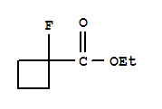 Cyclobutanecarboxylicacid,1-fluoro-,ethylester Structure,337-98-4Structure