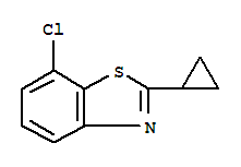 7-Chloro-2-cyclopropyl-1,3-benzothiazole Structure,337913-52-7Structure