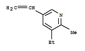 Pyridine,5-ethenyl-3-ethyl-2-methyl-(9ci) Structure,337957-82-1Structure