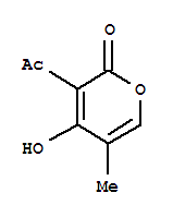 2H-pyran-2-one,3-acetyl-4-hydroxy-5-methyl-(9ci) Structure,337959-72-5Structure