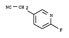 3-Pyridineacetonitrile,6-fluoro-(9ci) Structure,337965-61-4Structure