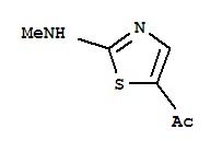 Ethanone,1-[2-(methylamino)-5-thiazolyl ]-(9ci) Structure,339022-27-4Structure