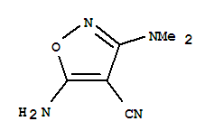 (9ci)-5-氨基-3-(二甲基氨基)-4-異噁唑甲腈結(jié)構(gòu)式_339023-07-3結(jié)構(gòu)式