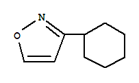 Isoxazole,3-cyclohexyl-(8ci) Structure,33919-07-2Structure