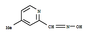 2-Pyridinecarboxaldehyde,4-methyl-,oxime(9ci) Structure,339363-87-0Structure