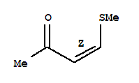 3-Buten-2-one, 4-(methylthio)-, (z)-(8ci,9ci) Structure,33944-93-3Structure