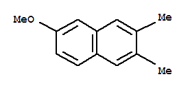 Naphthalene, 6-methoxy-2,3-dimethyl-(8ci,9ci) Structure,33950-70-8Structure