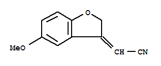 Acetonitrile,(5-methoxy-3(2h)-benzofuranylidene)-(9ci) Structure,339549-11-0Structure