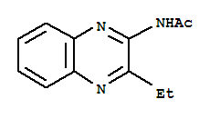 Acetamide,n-(3-ethyl-2-quinoxalinyl)-(9ci) Structure,339551-51-8Structure