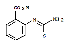 2-Amino-4-benzothiazolecarboxylic acid Structure,339571-41-4Structure