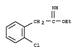 2-(2-Chloro-phenyl)-acetimidic acid ethyl ester Structure,34068-29-6Structure