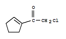 (9CI)-2-氯-1-(1-環(huán)戊烯-1-基)-乙酮結(jié)構(gòu)式_341007-85-0結(jié)構(gòu)式