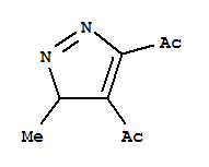 Ethanone,1,1-(3-methyl-3h-pyrazole-4,5-diyl)bis-(9ci) Structure,341010-09-1Structure