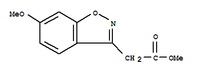 Methyl 2-(6-methoxybenzo[d]isoxazol-3-yl)acetate Structure,34173-01-8Structure